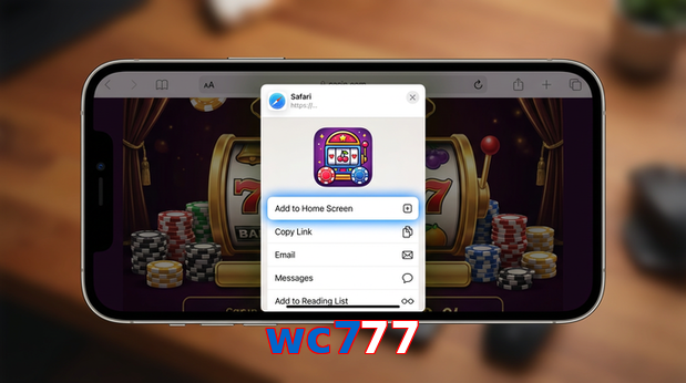 Game list for Wc777 ios section