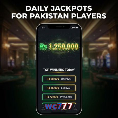 Game list for Wc777 win section